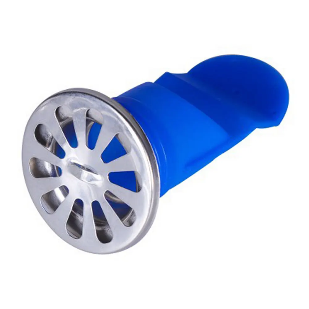 

Фильтр для раковины с защитой от запаха, Силиконовый Фильтр для канализации, для борьбы с вредителями, Круглый дезодорант из нержавеющей ст...