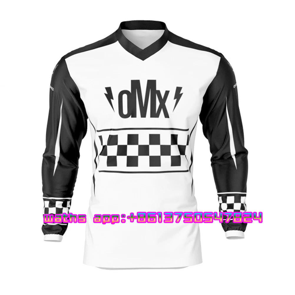 

omxgraphics CUSTOM DIRT BIKE GRAPHICS Downhill Mountain Bike Jerseys Long sleeve Cycling Clothing Mtb Tops