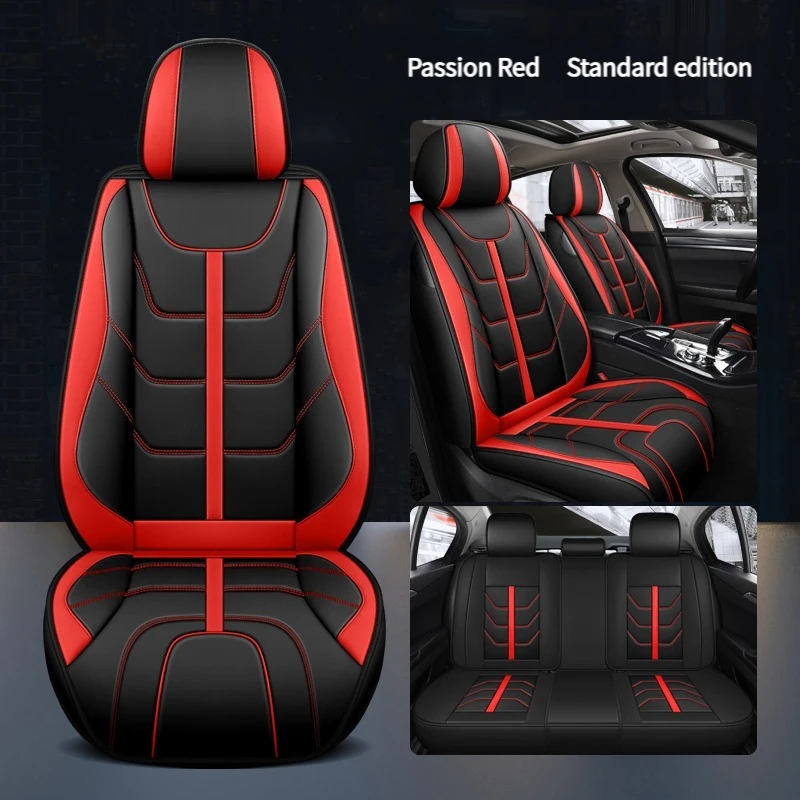 

High Quality Car Leather Seat Cover For Peugeot 307 206 308 308S 407 207 406 408 301 508 5008 2008 3008 4008 4007 CarAccessories