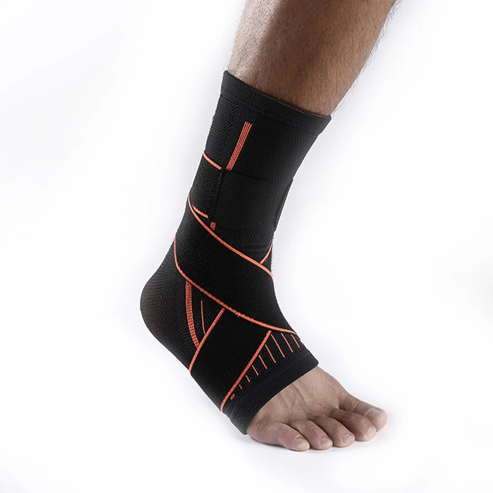 

Эластичный Бандаж для поддержки голеностопа Shinguards, спортивный бандаж для голеностопа, Компрессионный Ремень, рукава, поддержка, защитный р...