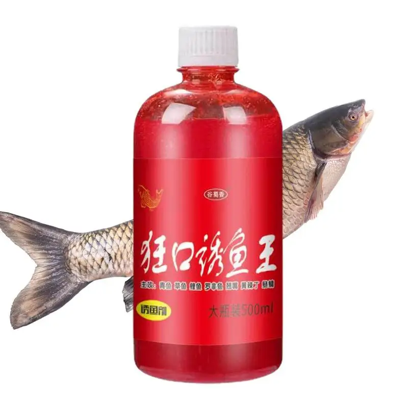 

Bait Fish Additive Fish Bait Taste Enhancers 500ml Fishing Equipment Accessories High Concentration Attractive Smell Fishing