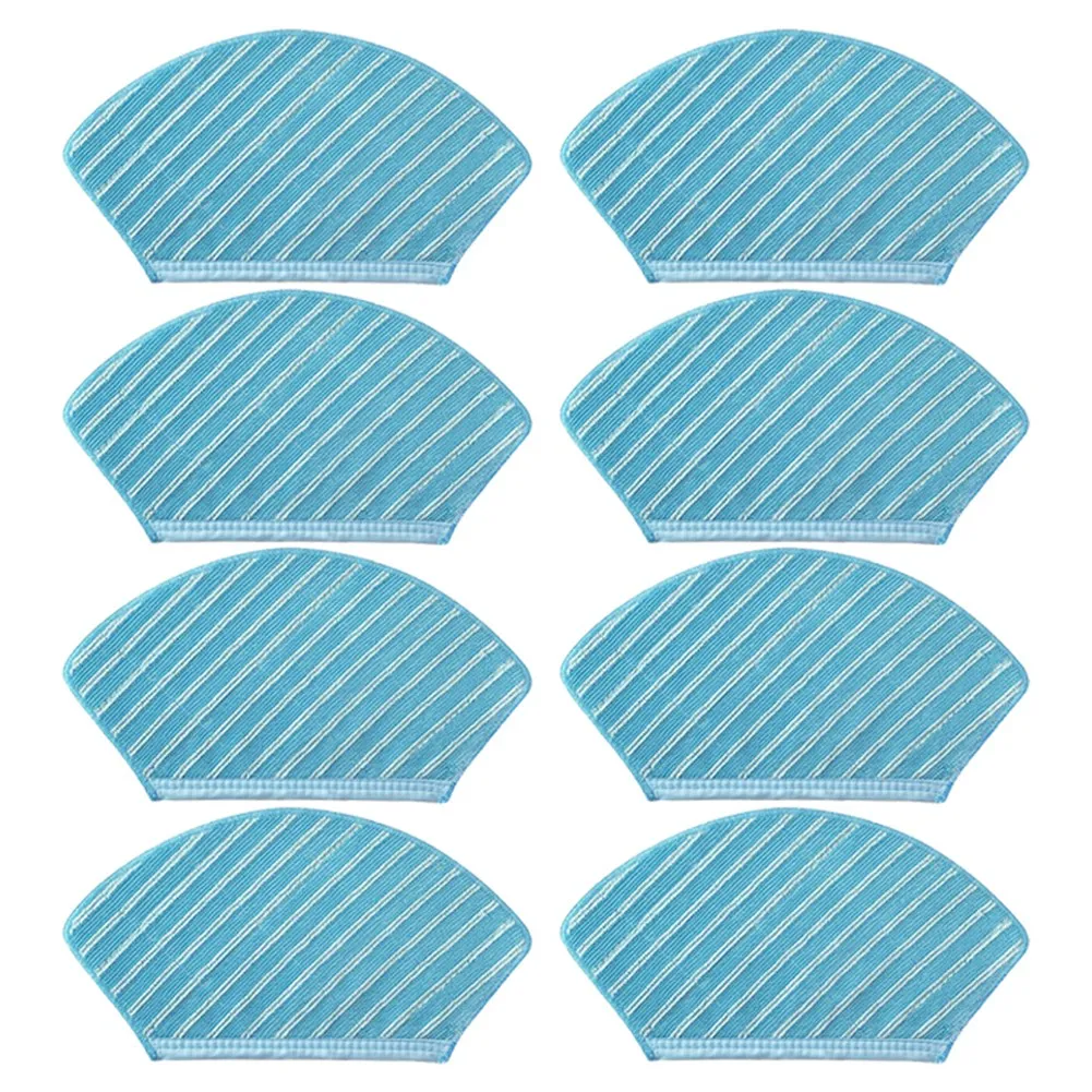 

8PCS Cleaning Cloth Mop Cloth Sweeping Robot Accessories for Midea M71CN M7/I10 Spare Parts