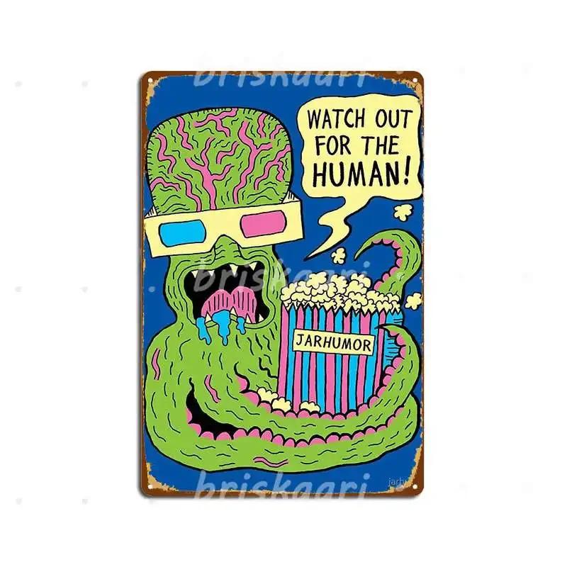 Алиэ Монстры фильм металлические знаки пещера паб клуб вечерние ретро плакат