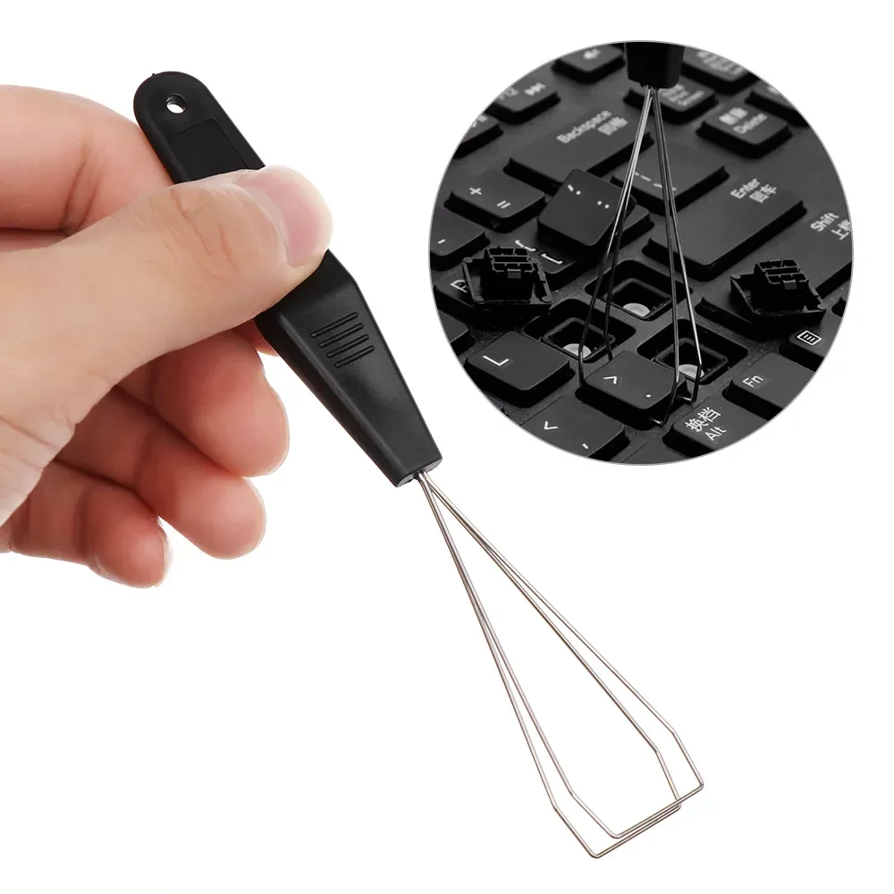 

Keycap Starter Keyboard Dust Cleaner Aid Keyboard Key Keycap Puller Remover With Unloading Steel Cleaning Tool