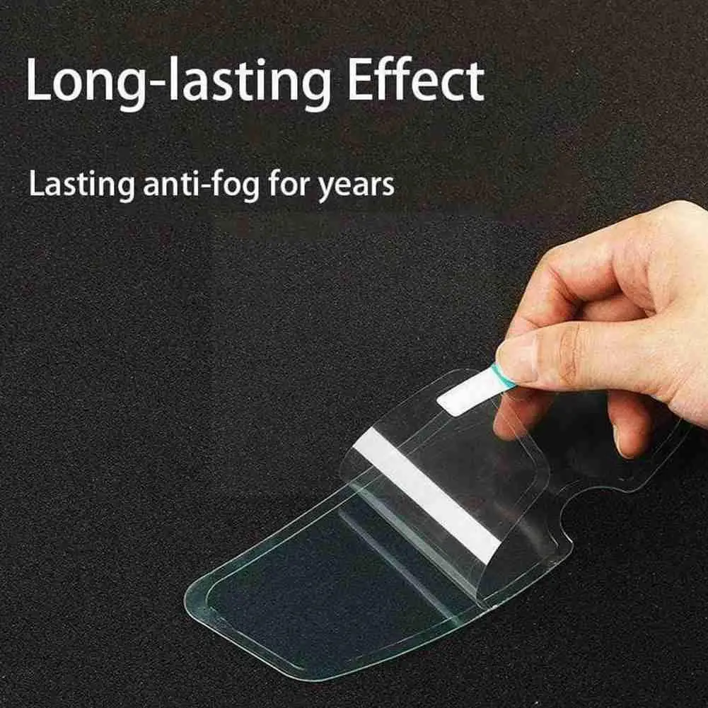 

Anti Rain Fog Film For Motorcycle Helmet Rain Proof Film Durable Coating Lens Sticker Helmet Accessory H7d3