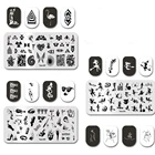 1 шт. пластины для штамповки ногтей сексуальные женские пластины для печати ногтей сказочные изображения трафарет из нержавеющей стали 6х12см инструменты для маникюра