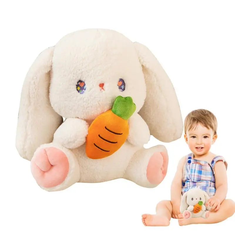 

Bunny Plushies For Girls 8 Inch Bunny Plush Doll Huggable Rabbit Plush Toys With Floppy Ears For Girls Boys Home Decoration