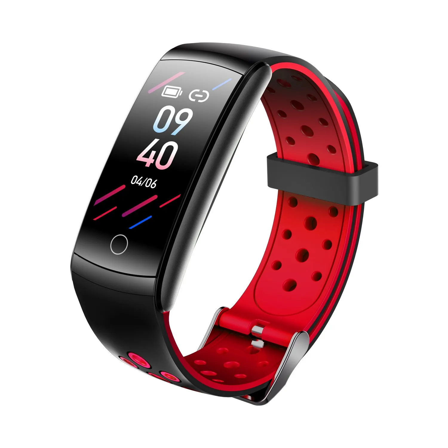 

Original Smart Bracelet Body Temperature Heart Rate Monitor Blood Pressure Oxygen IP67 Waterproof Fitness Smart Wristband New