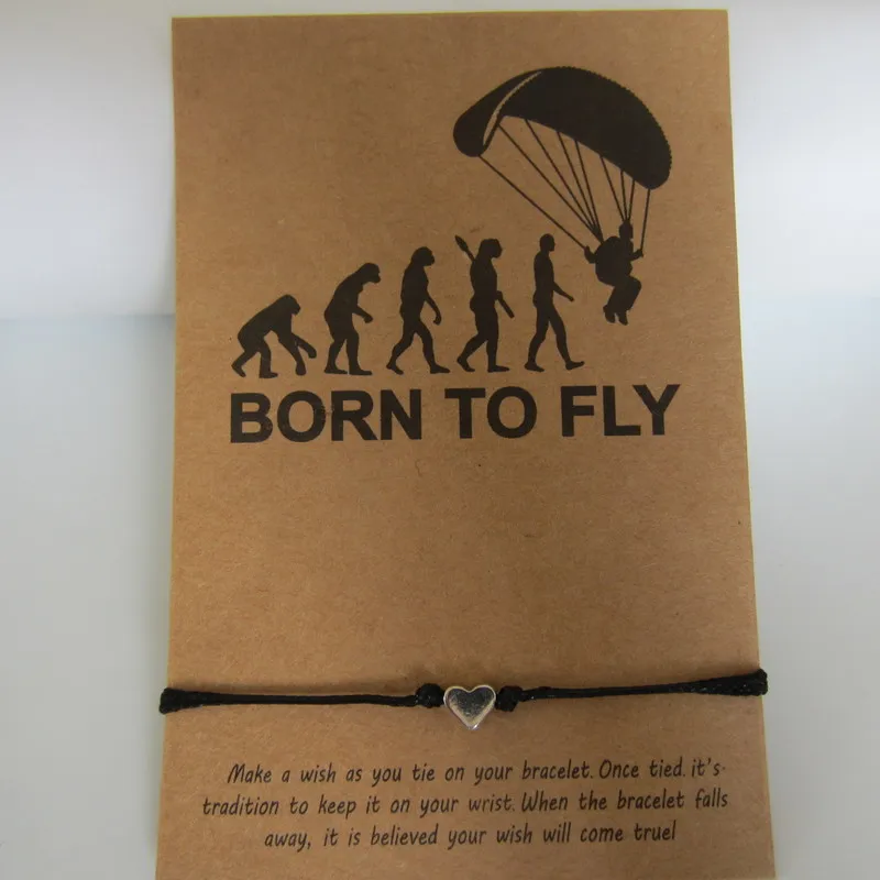 

born to fly wish bracelets for gifts friends sisters