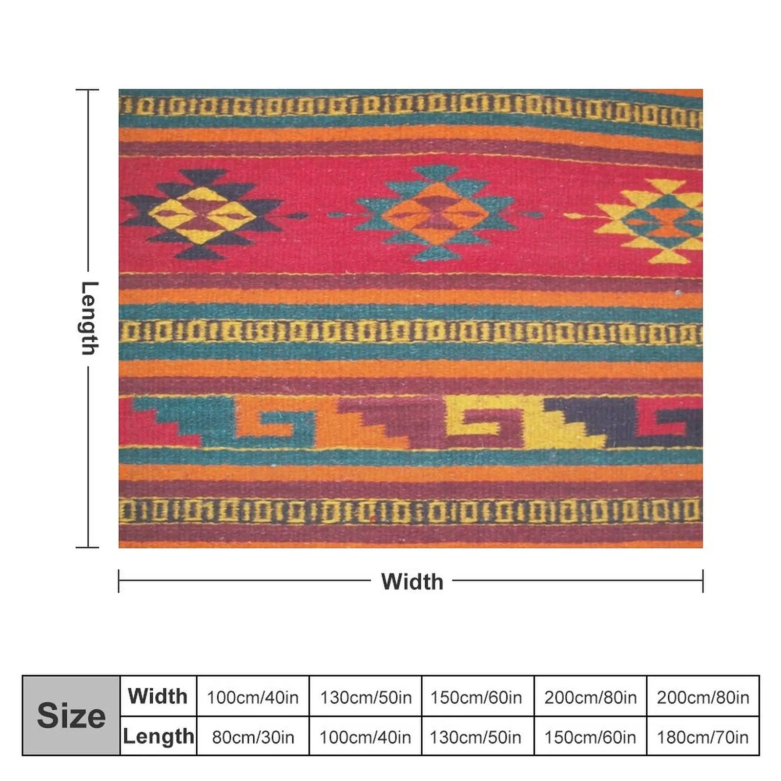 Красочное красное одеяло с ацтекским узором диваны декоративные одеяла