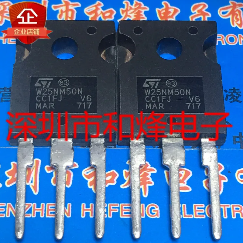 

5 шт. W25NM50N STW25NM50N TO-247 550V 22A