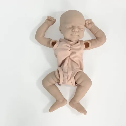 Кукла реборн NPK, 19 дюймов, Реалистичная мягкая на ощупь, без отделки