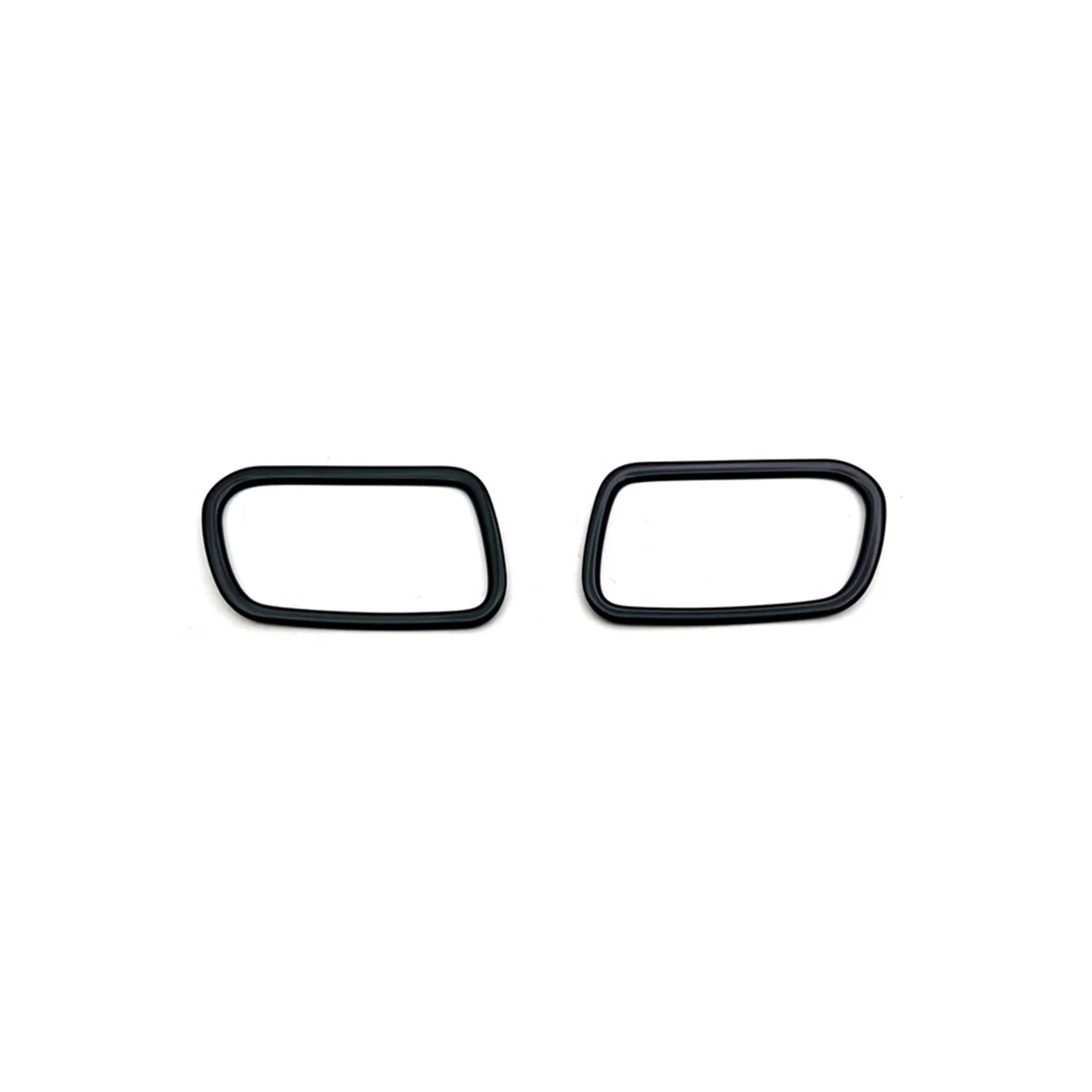 4 шт. глянцевая черная внутренняя дверная ручка крышка чаши панели отделка для