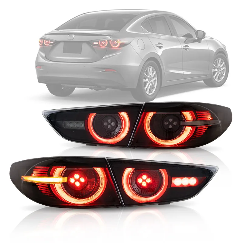 

Vland Factory Wholesale Price Tail Light Waterproof Wrangler Lamp For MAZDA 3 AXELA Taillights 2019-UP Car Part Auto Accessory
