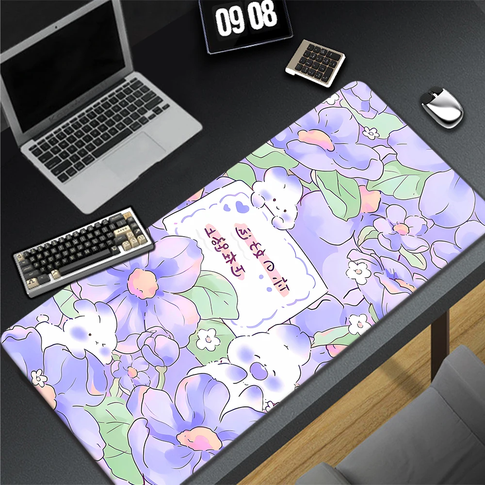 

Computer Anime Mouse Pad Gaming Speed Mousepad Gaming Kawaii Cute Keyboard Pads Large Table Carpet Rubber Mouse Mat Desk Mat
