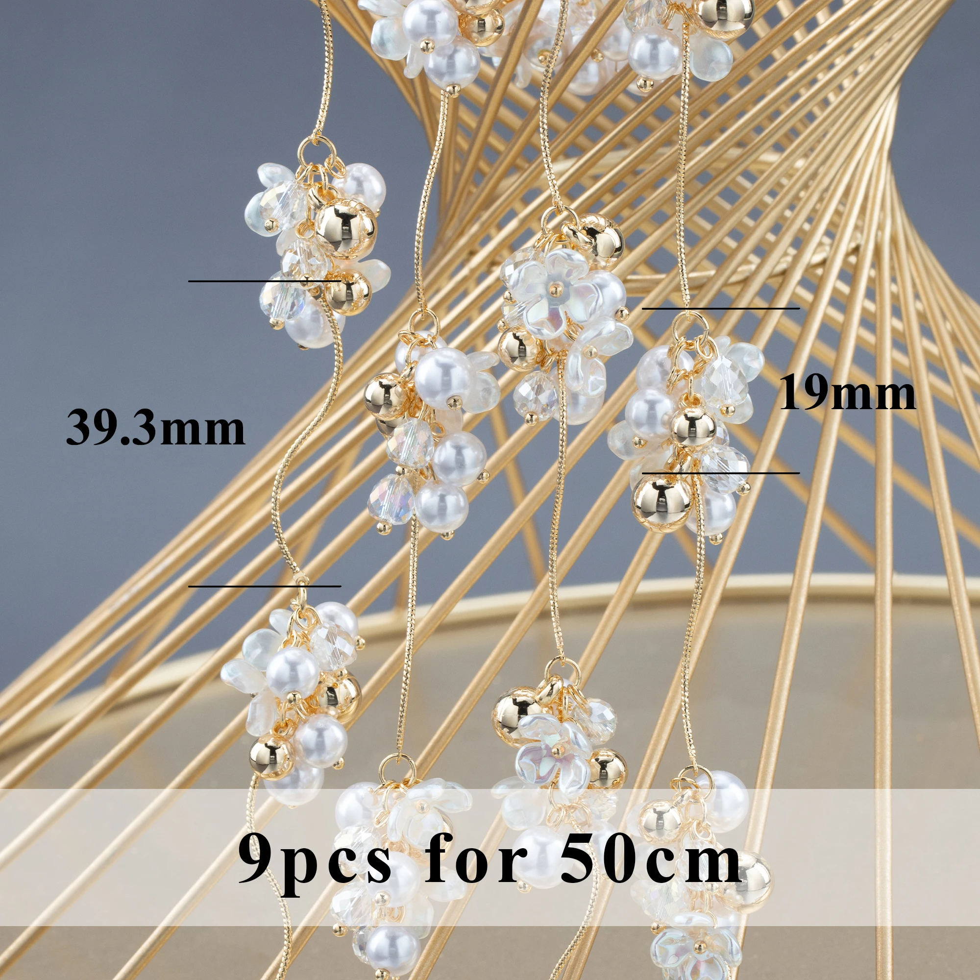 Цепочка для самостоятельного изготовления ювелирных изделий GUFEATHER цепочка из