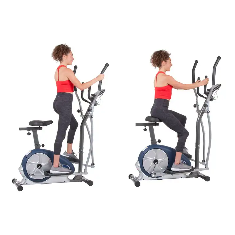 

Elliptical and Exercise Bike Dual Trainer