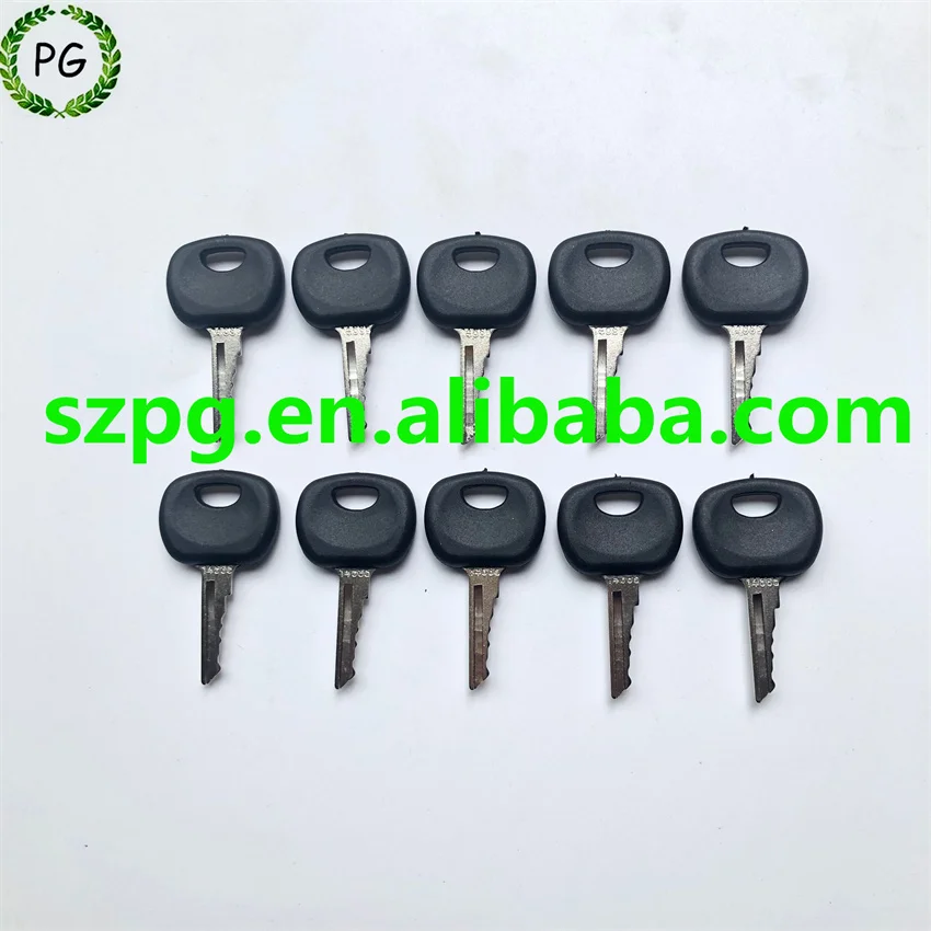 

10PCS 14685 Ignition Key For Bomag Deutz Rammax Vibromax Wacker Heavy Equipment 5755026 0160431