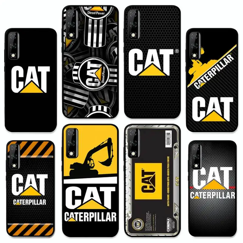 

C-Caterpillar-Cat logo Phone Case for Huawei Y 6 9 7 5 8s prime 2019 2018 enjoy 7 plus cover