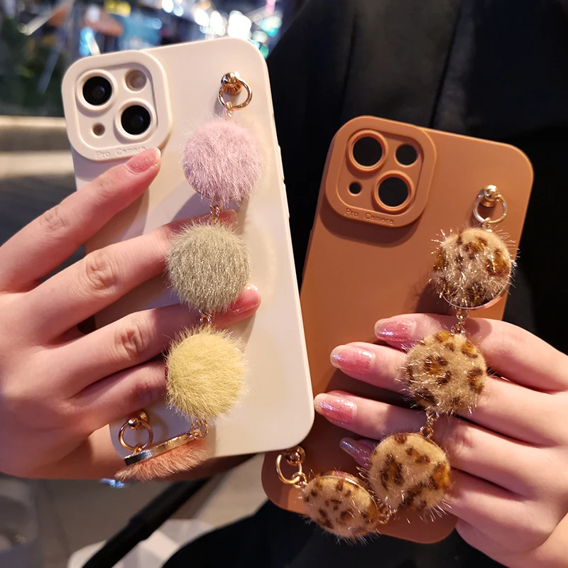 

Чехол для IPhone 12 13 Pro Max мобильный телефон, Новый красочный креативный защитный чехол с леопардовым ремешком для IPhone 13 12 Pro Max