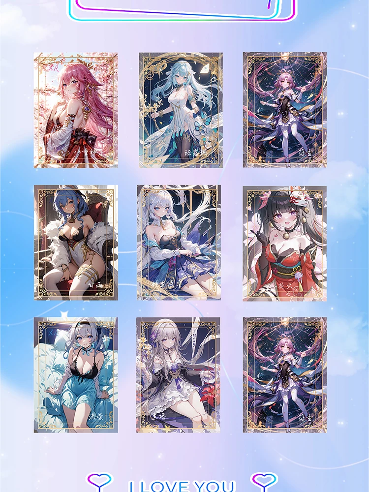 2024 новейший выбор коллекционная карта Hump Goddess Story карты Waifu коробка-бустер ACG TCG CCG