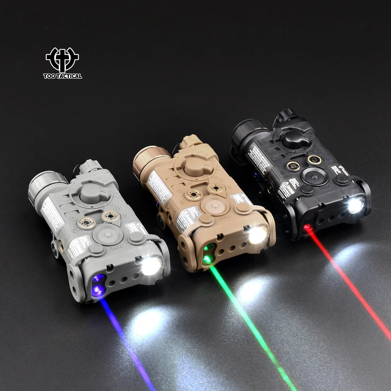 NGAL Laser Fma Tactical Airsoft Red Green Blue Laser Light Sight IR Pointer Strobe LED Torch PEQ15 DBAL Fit 20mm Picatinny Rail 