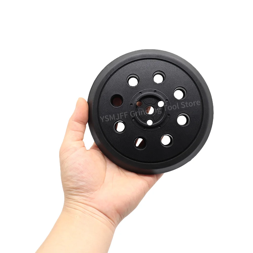 Фото 1 шт., 5-дюймовая шлифовальная подушечка с 8 отверстиями для Bosch RS032 и RS031, жесткая подложка, совместимая с Bosch 1295DP 1295D 1295DH №4