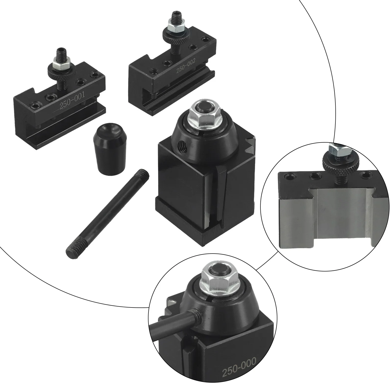 AAAAAAOXA WedgeTypeToolHolder 250-000 250-002 Pc OXA Набор стоек для инструментов Сталь Прочный материал