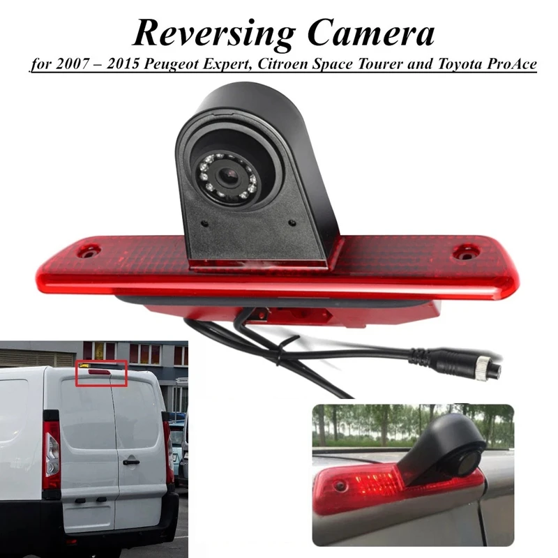 HD Автомобильная камера заднего вида стоп-сигнал парковочный фонарь задний для