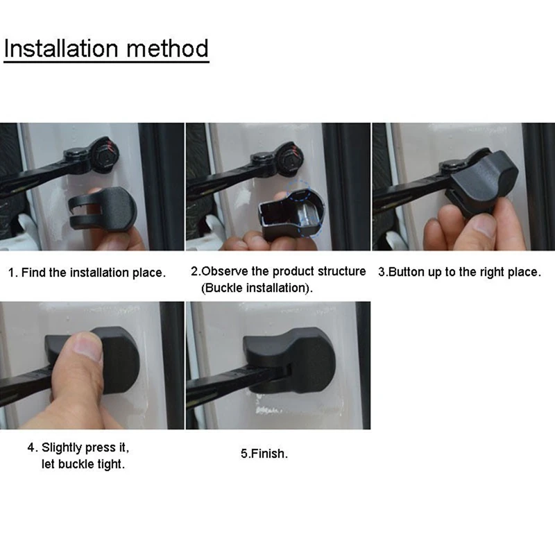 Ограничитель двери автомобиля крышка стопора для Hyundai Ix25 Ix35 Kona I30 Solaris I20 защитные