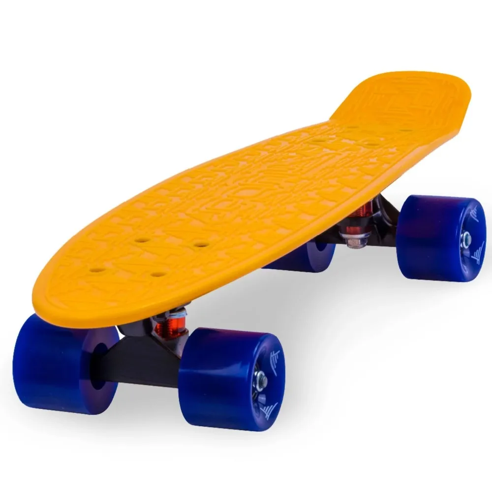 

Non-Slip Deck Longboard 22 Inch Plastic Cruiser Skateboard Skate Board for Boys and Girls Ages 6+ Up to 175lbs Roller Sports