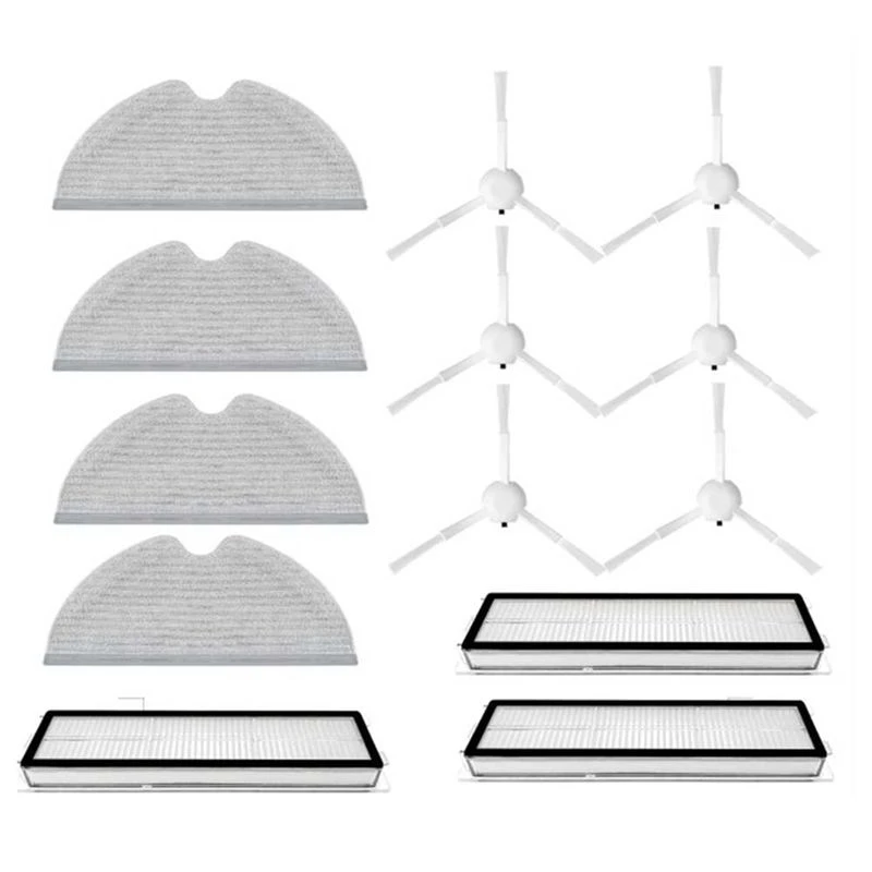 Боковая щетка HEPA-фильтр ткань для швабры запасные части аксессуары робота Xiaomi
