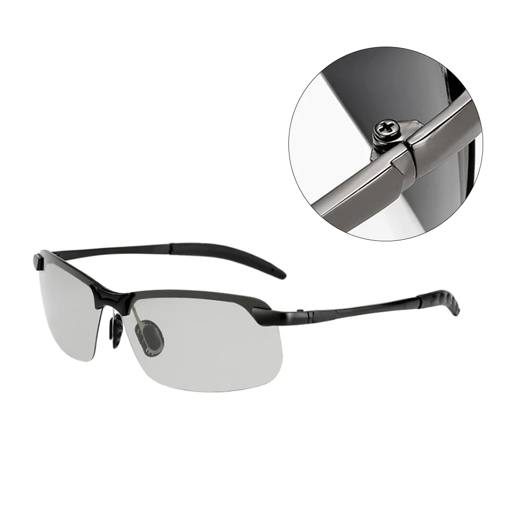 

1 Pair of Night Driving Glasses Fashionable Color-change Anti-glare Glasses for