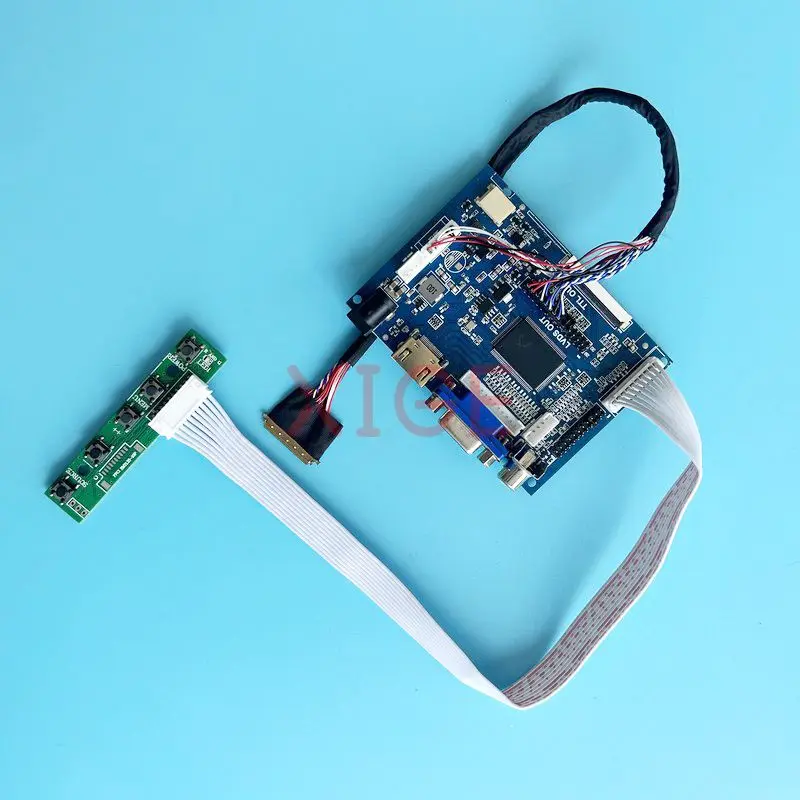 

For LTN133AT16 LTN121AT11 Driver Controller Board 13.3" LCD Matrix VGA 2AV DIY Assembly Kit LVDS 40 Pin 1280*800 Compatible-HDMI