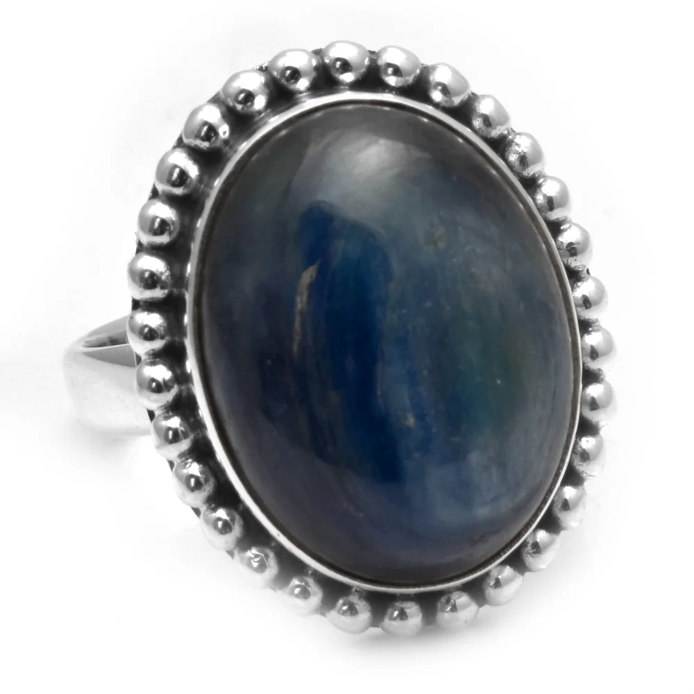 

Оригинальный Kyanite 925 пробы Silver, размер: 7,25, AR5388