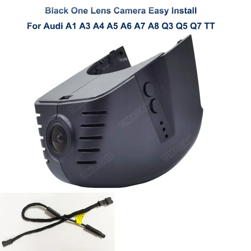 

TIMACAM Plug and Play 1080P Wi-Fi CARDVR для Audi a3 a4 a5 a6 a7 a8 q3 q5 q7 b4 b5 b6 b7 b8 b9 8v c5 c6 c7 8p 8v rs tt 2004-2025