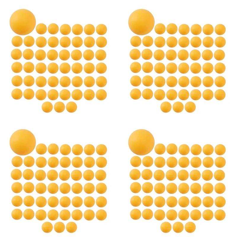 

Популярные высококачественные мячи для пинг-понга, 200 шт. в упаковке, усовершенствованные тренировочные настольные мячи, легкие прочные бесшовные оранжевые Мячи