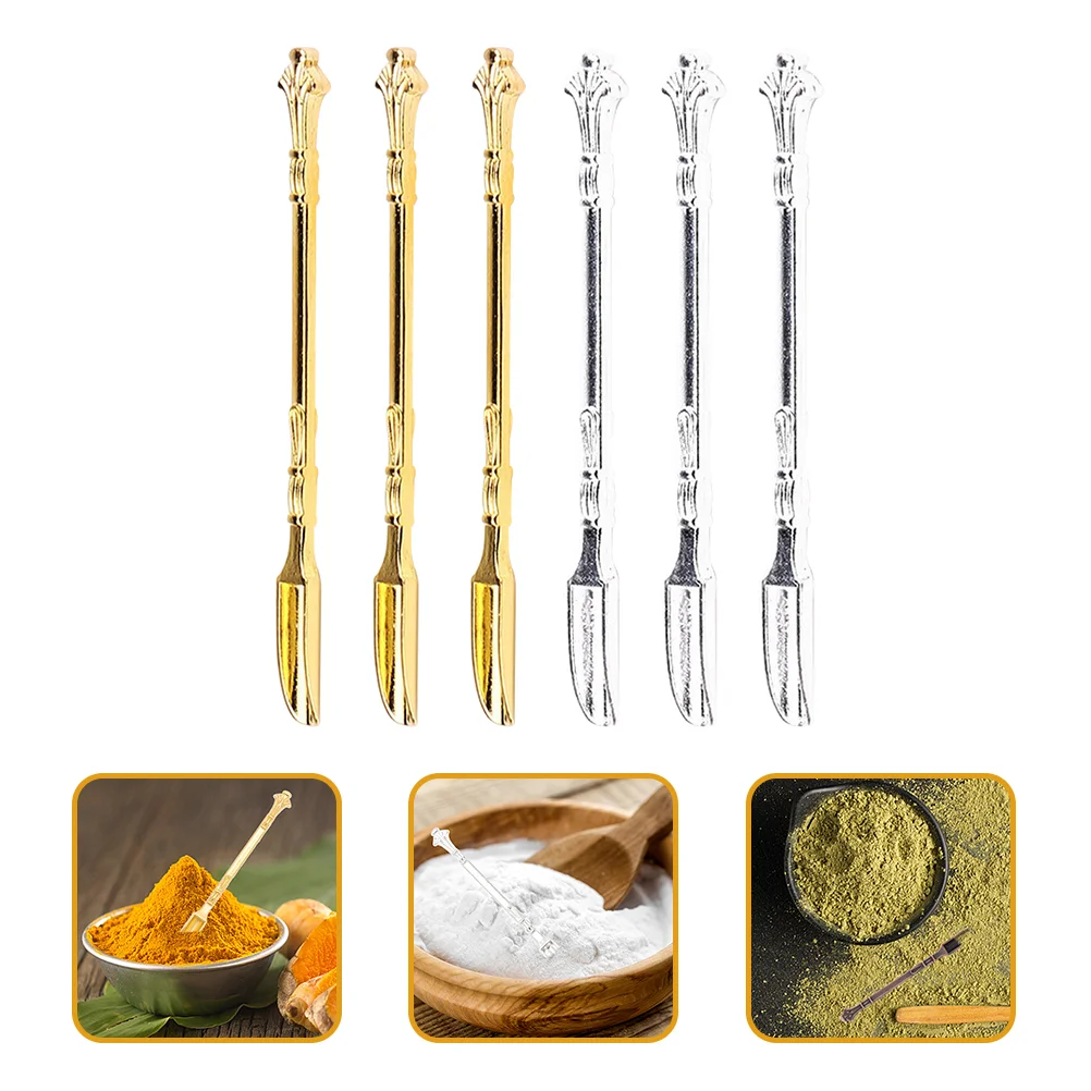 

Spoon Mini Spoons Powder Scoopsscoopmedicine Laboratory Sampling Tiny Filling Measuring Small Medicalportable Glitter Kit