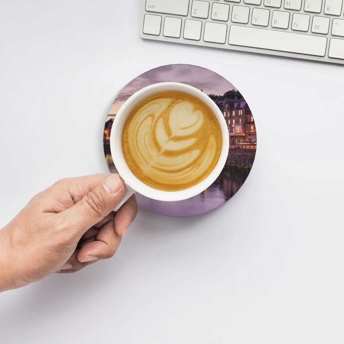 Керамические подставки Oban Dusk (4 шт.)