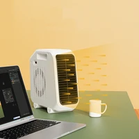 Heater Household Small Speed Heating Fan Desktop Office Bedroom Living Room Hot Fan White Two-Speed Adjustment
