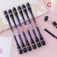 1pc penspinning non slip coated spinning pen champion rolling pen ball point improve chiles learning office supplies