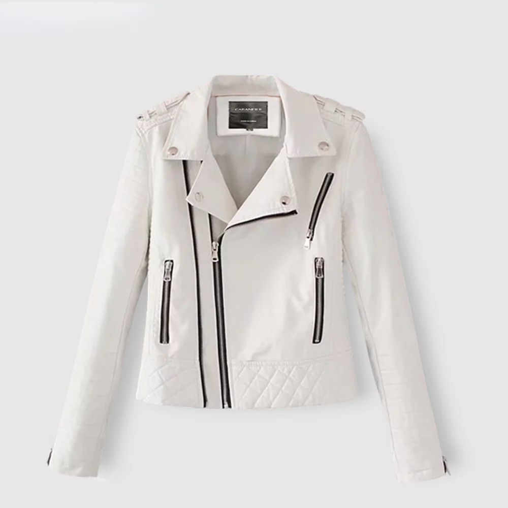 

Women Leather Jacket Winter