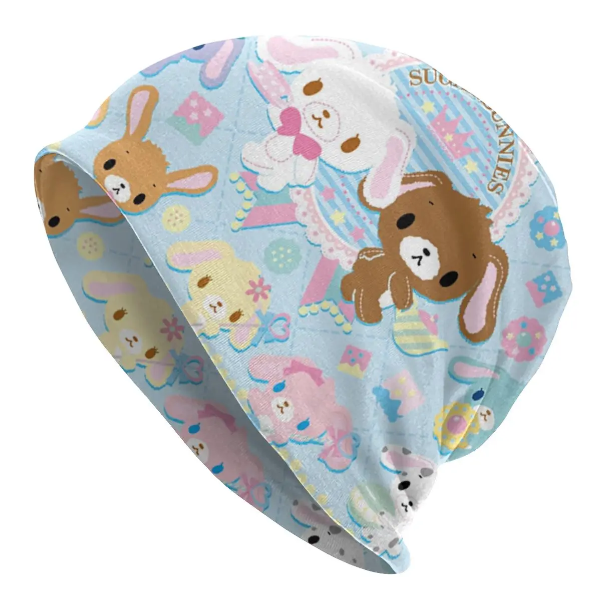 

Winter Warm Anime Manga Sugarbunnies Bonnet Homme Slouchy Beanie Hat Hip Hop Cartoon Tv Movie Outdoor Ski Skullies Beanies Cap