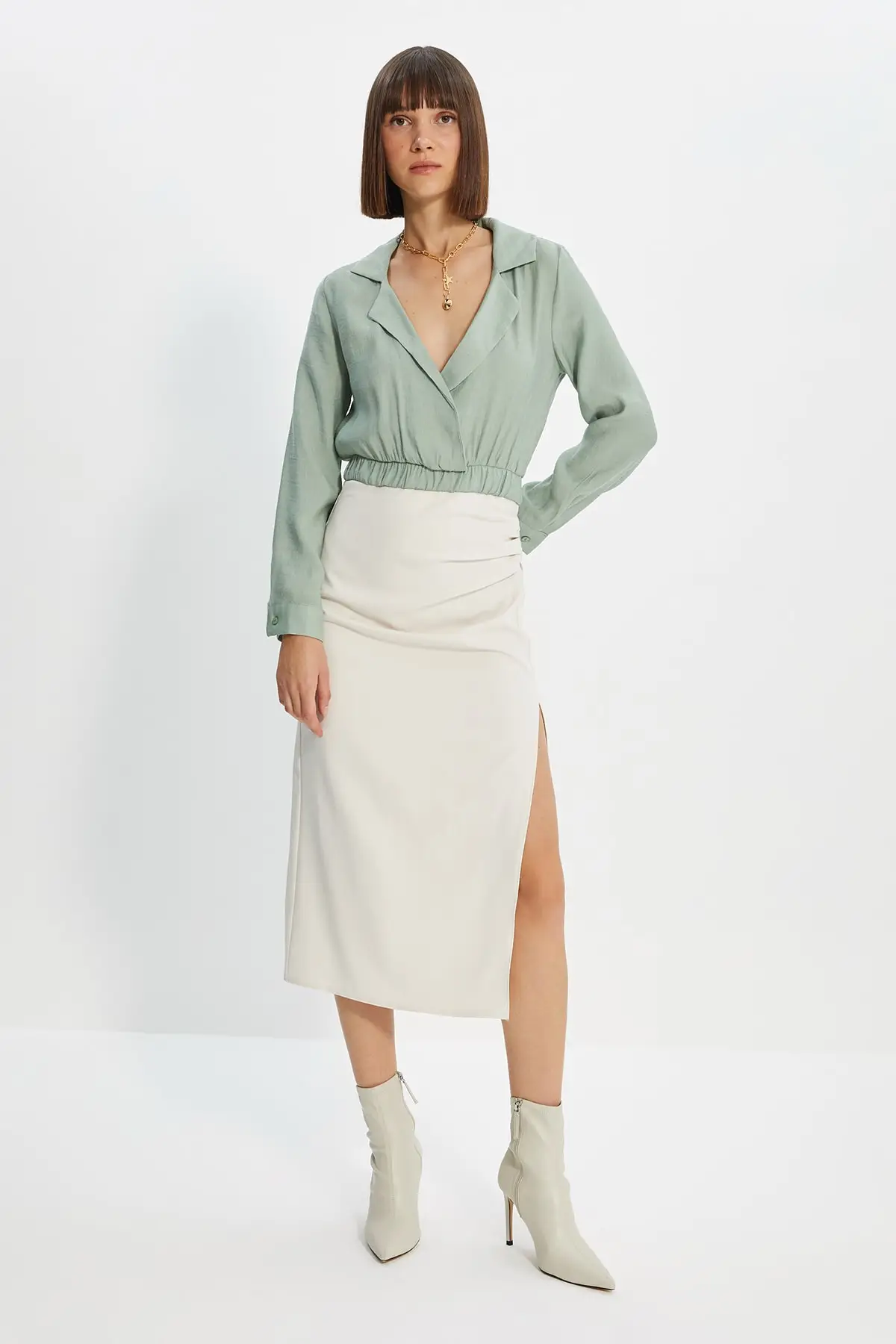 

Trendyol Crop Top Blouse TWOAW22BZ0378