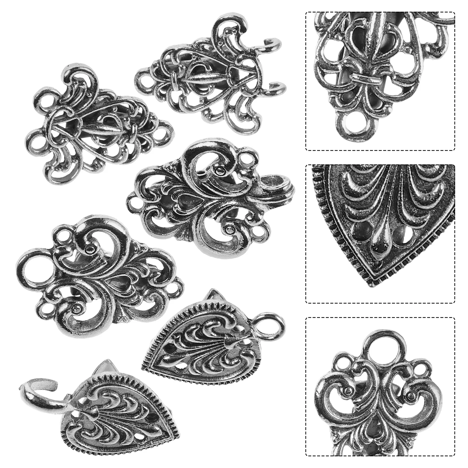 Заколки для женщин воротник шарф пуговицы платье зажим крошечные заколки плащ