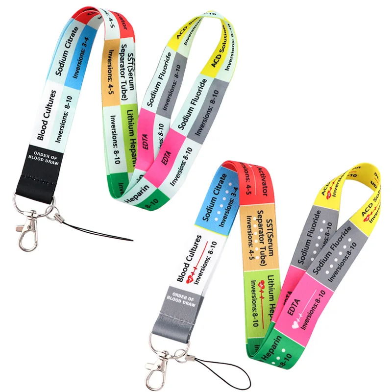 

Doctor knowledge cartoon mobile phone rope work card hanging tag hanging rope hanging neck key chain hanging neck ribbon doctor