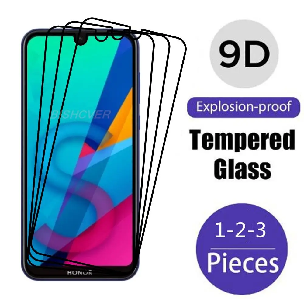 

9D Protective Glass For Huawei honor 10 Lite 20 Pro 10i 20i Tempered Screen Protector On Honor 8X 8A 8C 8S 9A 9C 9S Glass Film