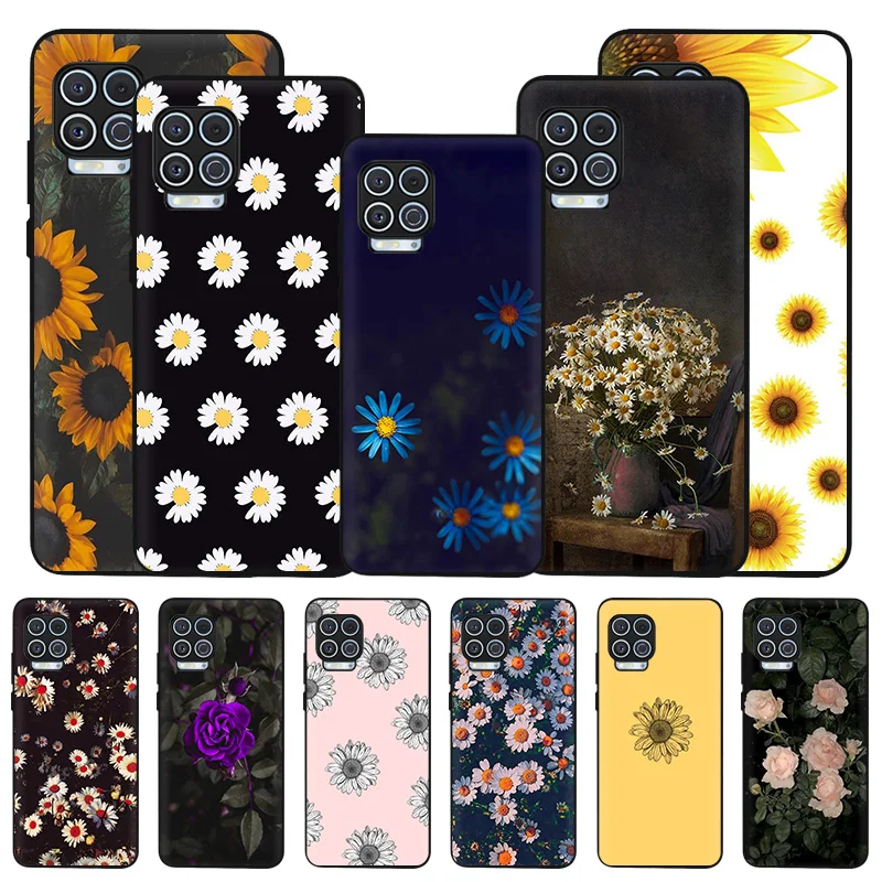 

Sunflower Daisy Phone Case For Motorola Moto Edge X30 S30 30 20 G Stylus One Fusion G9 G8 G22 G200 G71 G60 G51 G50 G31 G30 Cover