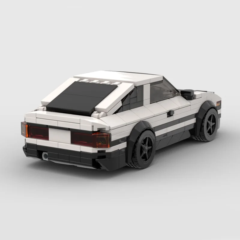 316 шт. MOC Toyota Sprinter Trueno City Champions Модель Строительные блоки Архитектурная игрушка DIY Рождественский подарок Креативный кирпич для детей (art.: 3920d3395fdee) - 3920d3395fdee