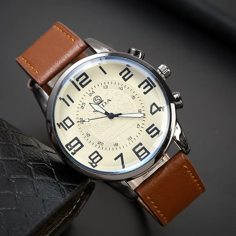 Vintage Men's Watches Classic Simple Business Quartz Watch for Men reloj hombre Male Wristwatch clock relogio masculino reloj